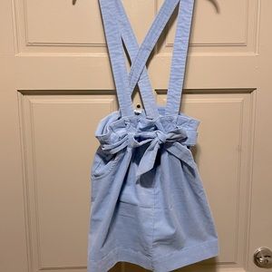 Urban Outfitters baby blue overall dress